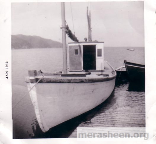 Pomroy's skiff at St. Leonards