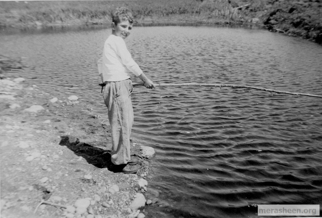 Ernie Walsh fishing