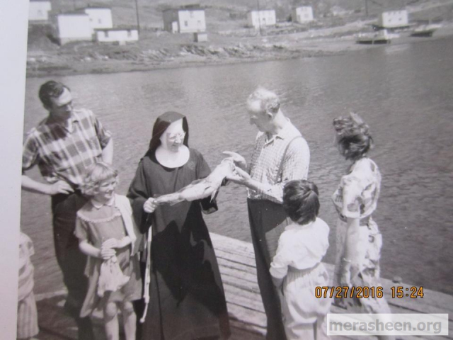 Joe Casey, Carmelita Barry, Sister Mary Cecelia and Pats Hynes