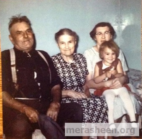 Mac Best, mother in law Kate Rogers, wife Mary Best and Betty Brown