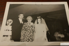 John Fulford with mother Mrs. Bride Fulford and his&amp;nbsp;wife Jean (Lannon).