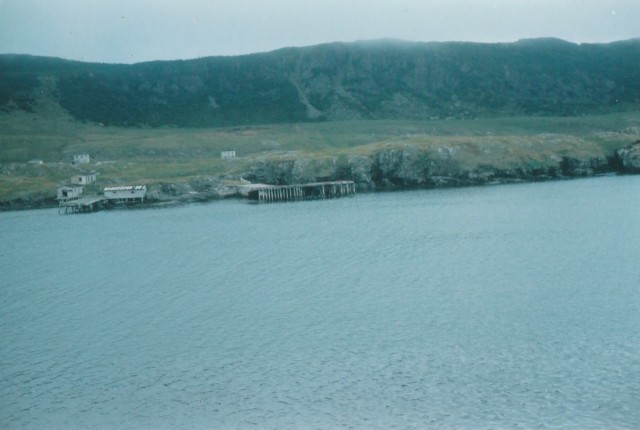 34 Remains of Wareham's premises and government wharf on Soldier Point.