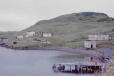 16 View across Hickey's Bottom from the Co-op to Tom Houlihan's to Tommy and Charlie Pittman houses.