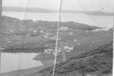 17 View across the middle. Note in the top left that Bride Fulford's house is there so taken before 1960.